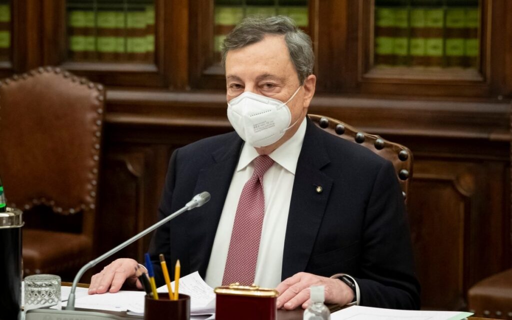 mario draghi green pass